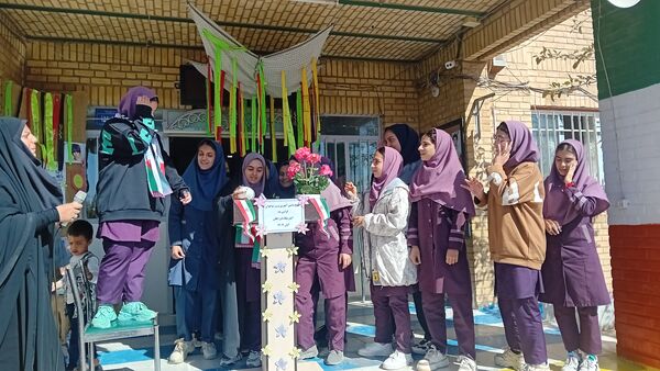 برگزاری مراسم هفته بسیج دانش‌آموزی و روز نوجوان در کمیجان