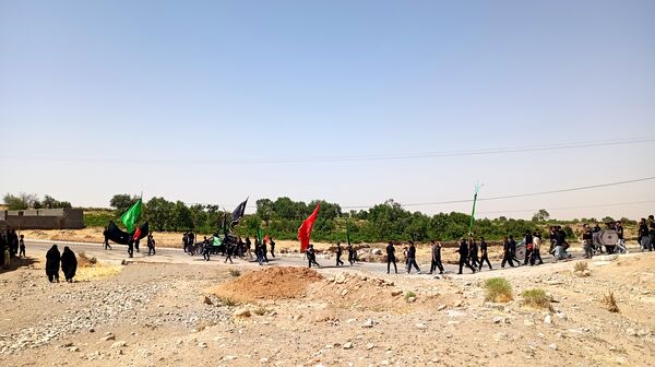 تاسوعای حسینی در روستای گزکوه 