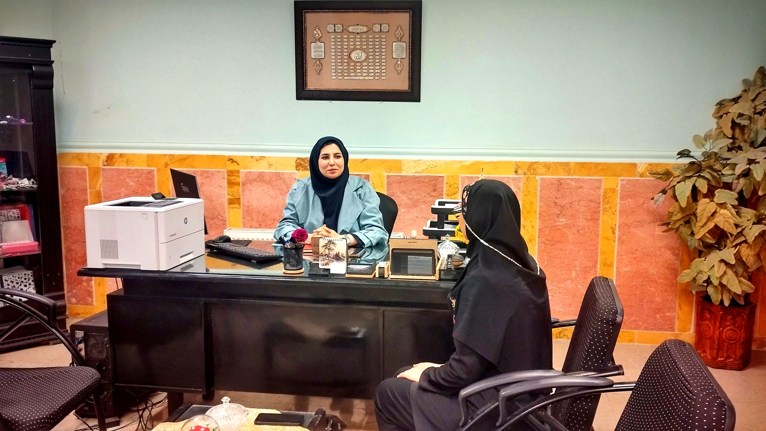 آموزش معنویت در آموزشگاه حضرت معصومه برقرار بود