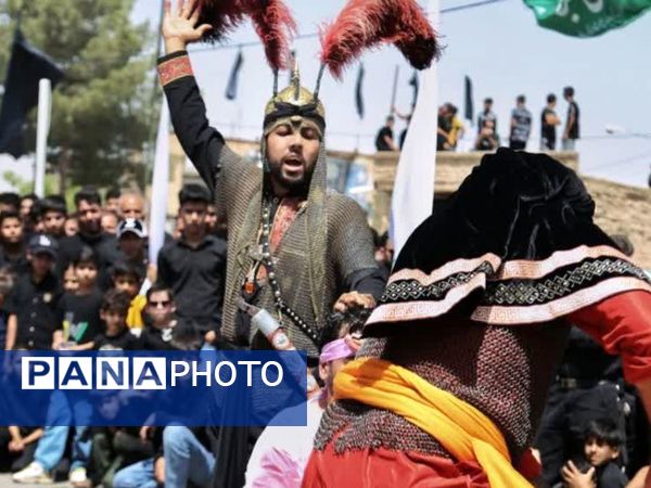 شبیه خوانی عاشورا در روستای فدافن