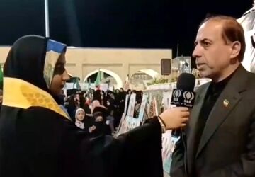 تجدید بیعت معلمان قم با رهبر انقلاب