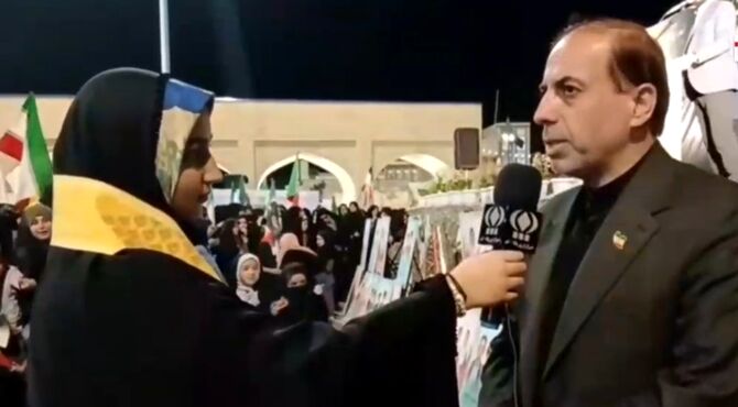 تجدید بیعت معلمان قم با رهبر انقلاب