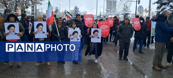 سرمای زمستان با حضور پرشور مردم تربت جام گرم شد