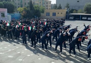 برگزاری المپیاد ورزشی در  آموزشگاه شهید همت ملارد