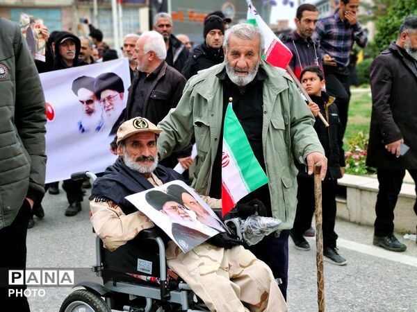 فریاد بلند آزادی قدس در گلوگاه 