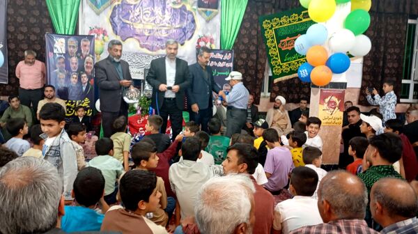 مراسم عید غدیرخم در مسجد جامع شهر تیتکانلو 