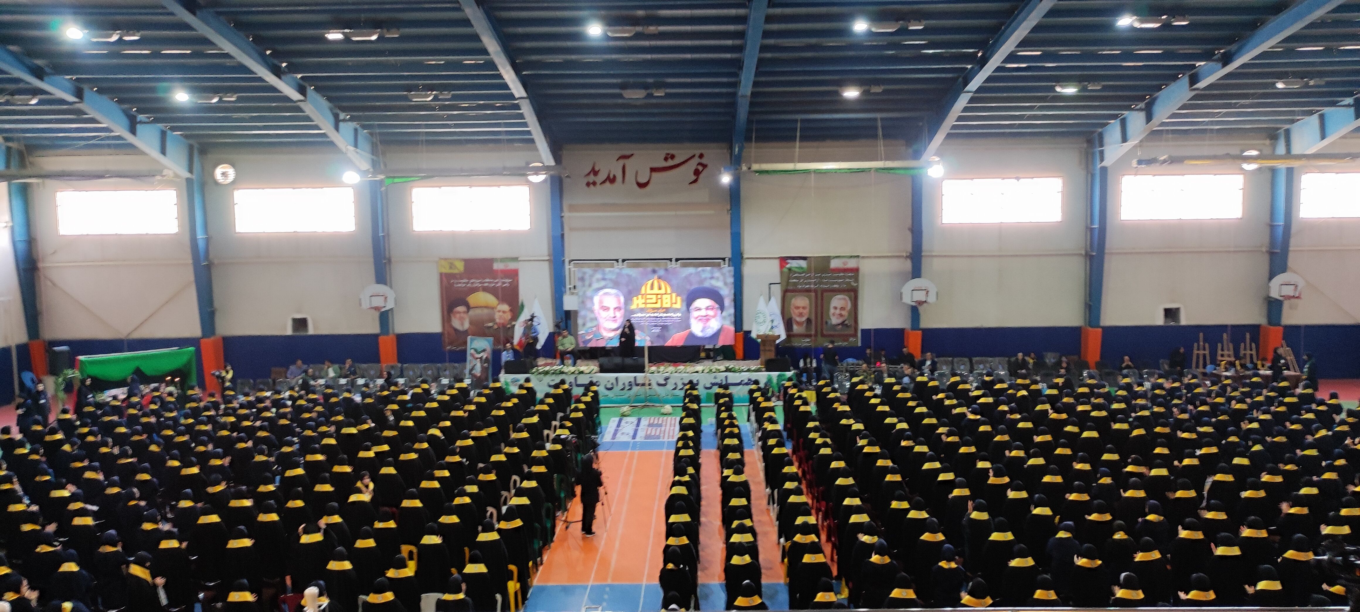 اعلام همبستگی یاوران مقاومت در شهرستان بجنورد