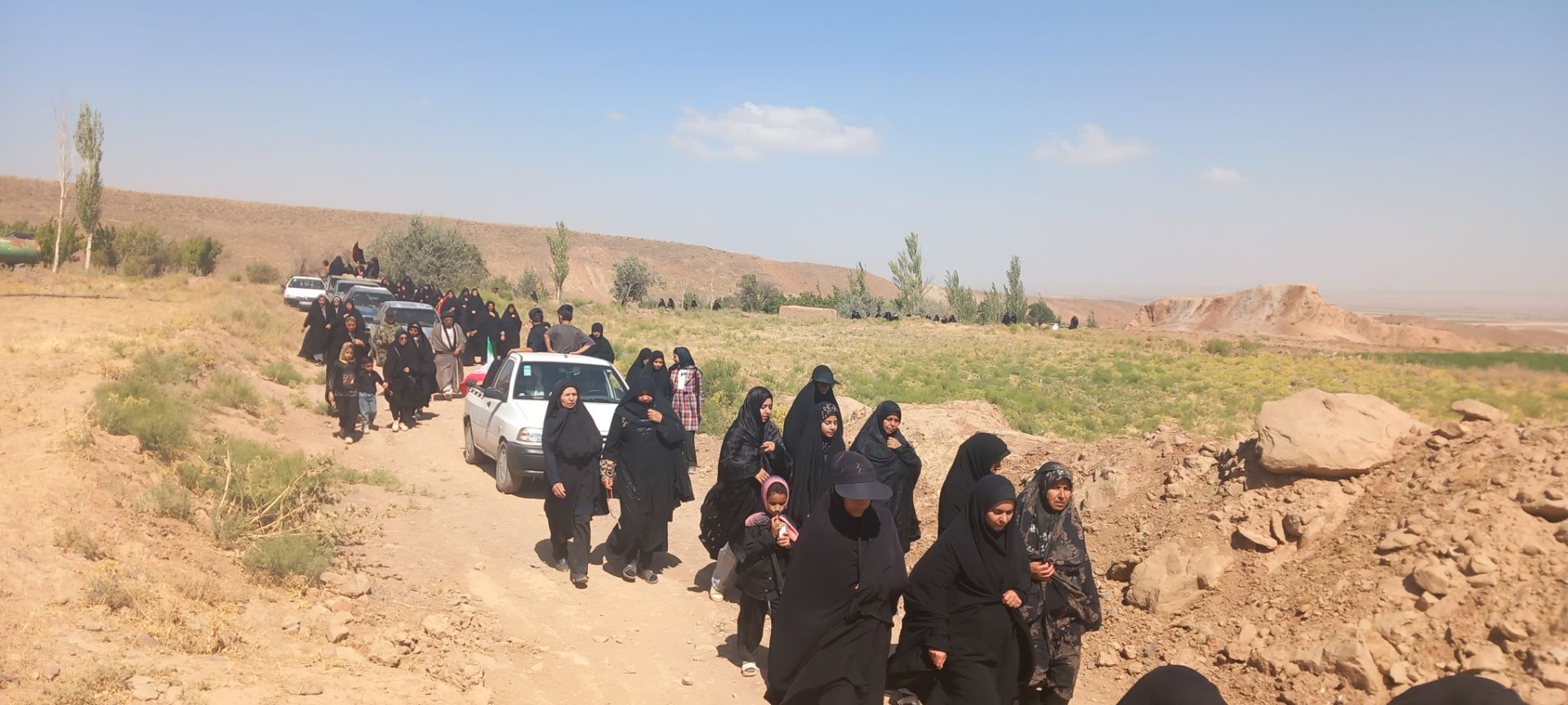 آیین بزرگداشت جاماندگان اربعین در کلاته بایزید
