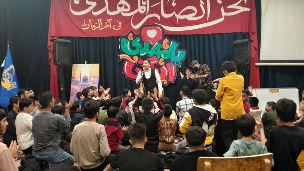 هیئت هفتگی دانش آموزی انصار المهدی نیشابور 
