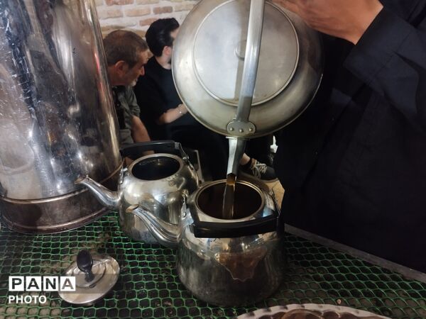 فعالیت چایخانه حضرت زهرا مسجد جامع شهرستان نیشابور