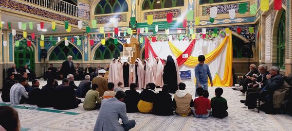 جشن باشکوه ولادت امام علی ع در روستای کاریزک خلیل آباد