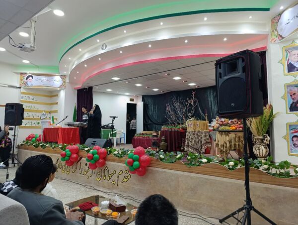 برگزاری جشن یلدا برای کودکان پیش دبستانی در خلیل آباد 