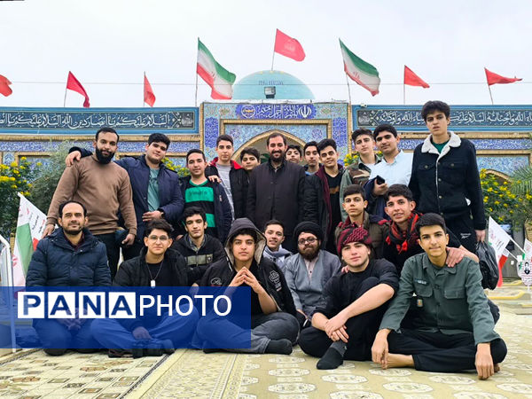 اردوی راهیان نور دانش آموزان پسر ناحیه 3 قم