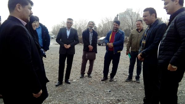 مراسم درختکاری در هنرستان استاد یوسفی مشهد 