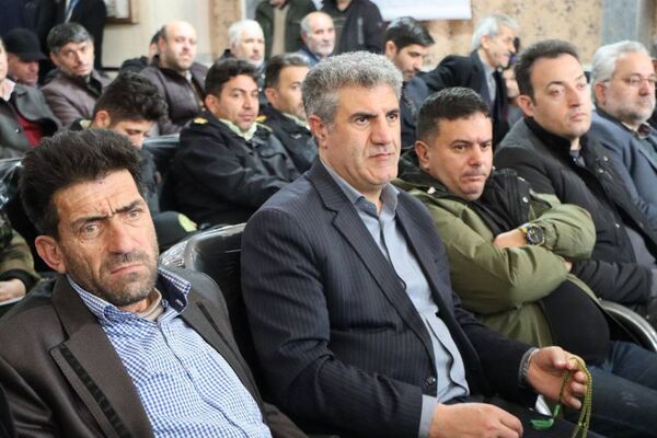 مراسم یادبود پنجمین سالگرد شهادت حاج قاسم سلیمانی در شهرستان سرعین 