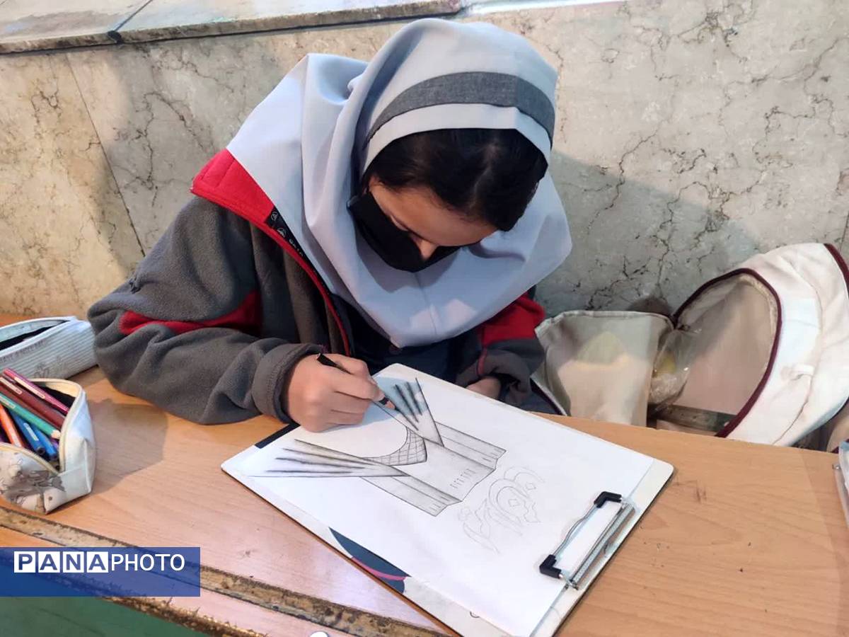 دهه فجر و طلوع هنر در دبستان مینوی خرد