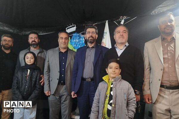 حضور معاون توسعه و پشتیبانی اداره کل آموزش و پرورش تهران در تجمعات شبانه میدان نماز شهرری 