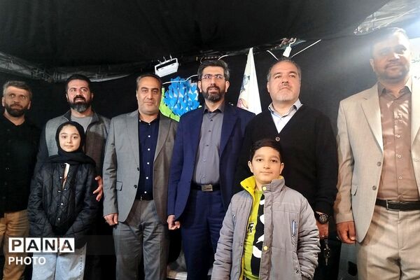 حضور معاون توسعه و پشتیبانی اداره کل آموزش و پرورش تهران در تجمعات شبانه میدان نماز شهرری 