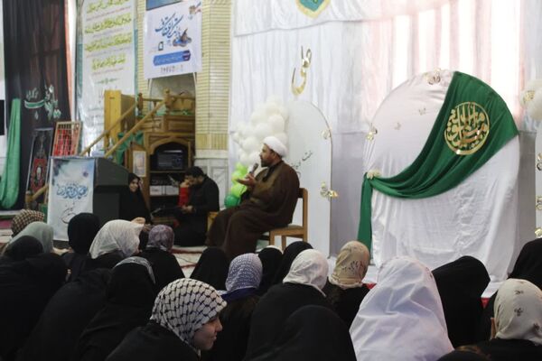 اختتامیه اعتکاف نوجوانانه در شهرستان گرمه 