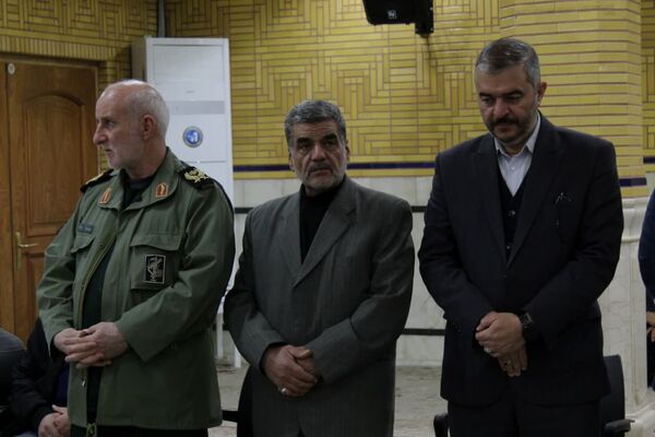 مراسم اولین سالگرد شهادت مدافع حرم سرتیپ شهید سیدرضی موسوی در زنجان