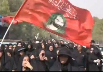 پیاده‌روی جاماندگان اربعین حسینی منطقه بادرود