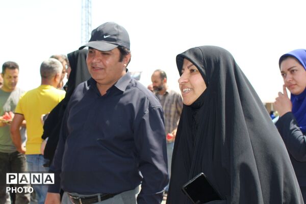 بازدید مشاور استاندار البرز از بخش‌های خدمت‌رسانی به زائران رهبر شهید