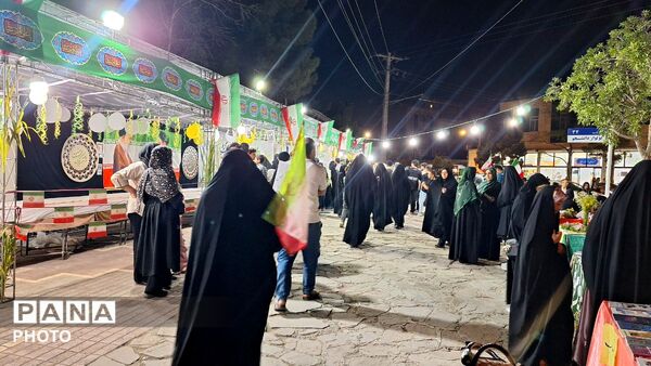 جشن عید غدیر در میدان دانشجو به همت آموزش و پرورش ناحیه ۶ مشهد