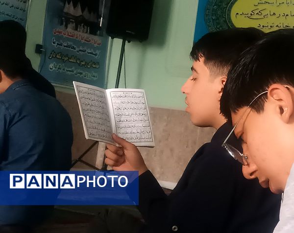 اولین زیارت عاشورای سال ۱۴۰۴ دبیرستان شاهد ابوذر غفاری نیشابور