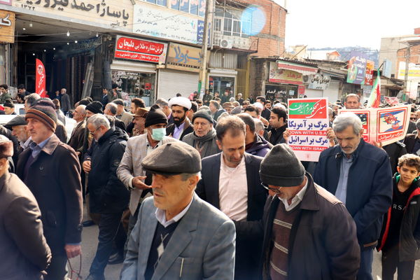 راهپیمایی ۲۲ بهمن بخش بندپی شرقی