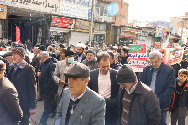 راهپیمایی ۲۲ بهمن بخش بندپی شرقی