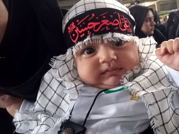 مراسم شیرخوارگان حسینی شهرستان بروجن
