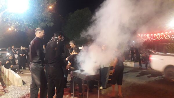 خدمت‌رسانی موکب ریحانه الحسین شهرستان شازند