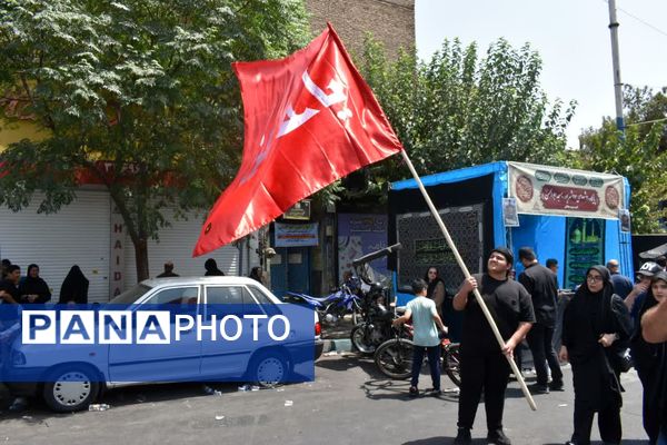 مراسم آیینی جاماندگان اربعین حسینی در پایتخت