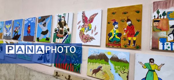 افتتاحیه نمایشگاه فرهنگی هنری هفته ماها