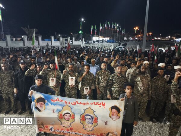حضور پرشور مردم و یگان‌های رزمی بسیج در رزمایش «جانفدایان» سندرک