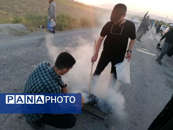 جاماندگان اربعین حسینی شهرستان شیروان