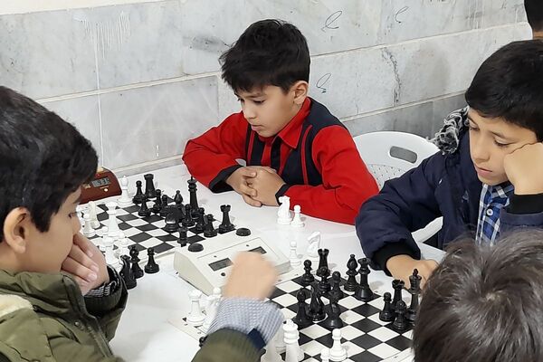 مسابقات منطقه ای شطرنج در مقطع ابتدایی در شهرستان قدس