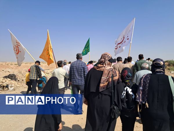 ویژه برنامه پیاده‌روی حرم تا حرم در برخوار