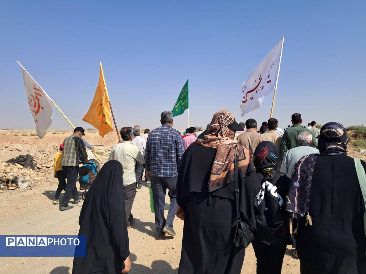 ویژه برنامه پیاده‌روی حرم تا حرم در برخوار