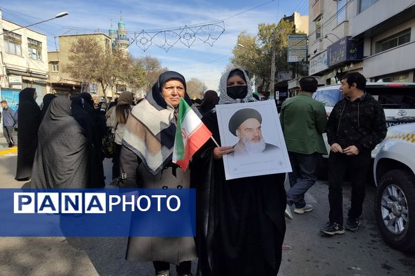 حماسه باشکوه یوم ا... ۱۳ آبان در استان اردبیل 