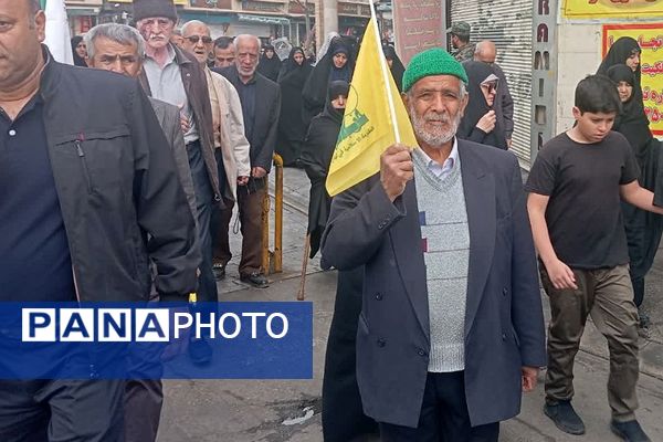 راهپیمایی روز قدس در ناحیه دو شهرری 