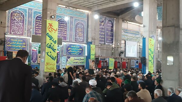 نماز عبادی سیاسی جمعه در هفته بسیج مستضعفین در نیشابور 