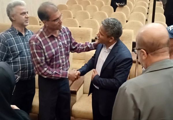 مراسم تکریم و معارفه رئیس آموزش و پرورش شهرستان برخوار