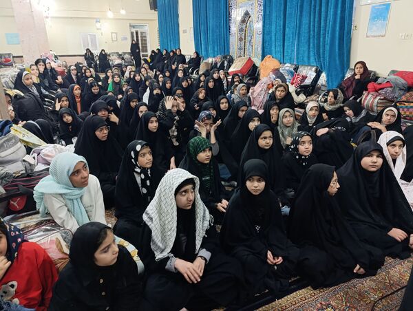 برگزاری مراسم اعتکاف در مسجد اعظم دارالقرآن امام خمینی نیشابور 
