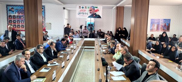 نشست شورای اداری استان در شهرستان سامان‌