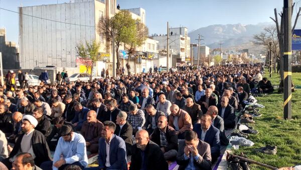 اقامه نماز عید فطر در یاسوج