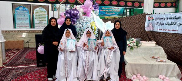 جشن تکلیف دختران در شهر قاضی
