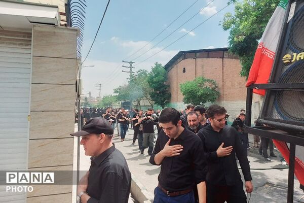 مراسم سوگواری قمربنی هاشم (ع) در شهرک گلشهر چهاردانگه