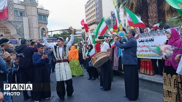 حماسه زاگرس نشینان بختیاری در تهران 