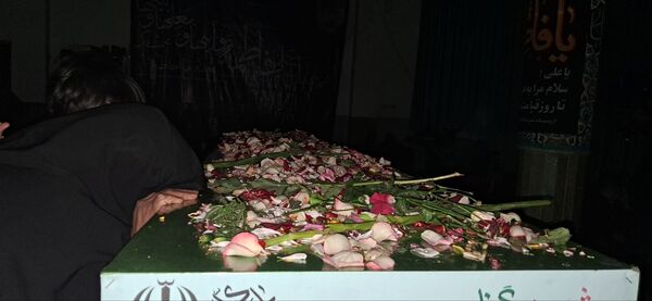 عزاداری دهه دوم فاطمیه با حضور شهید گمنام در دهستان شوراب صغیر  